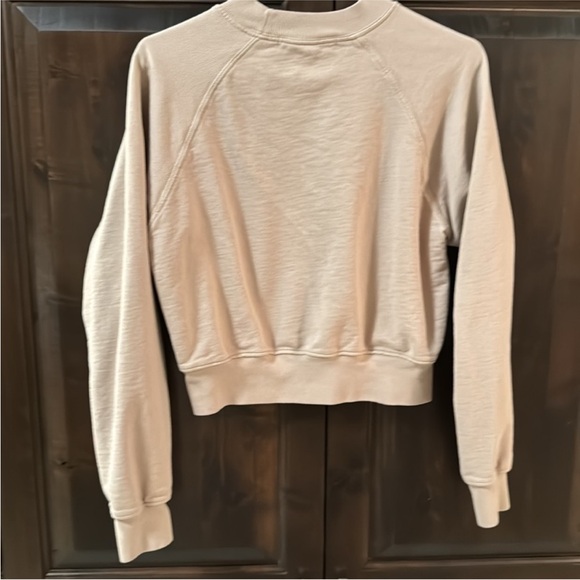 tan lines by sivan ayla tan crop sweatshirt size small - Picture 4 of 4